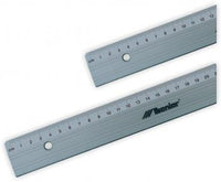 LENIAR aluminium liniaal met stalen inleg, 100 cm