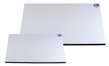 Leniar tekenplank 50 × 70 cm, wit met zwarte randen