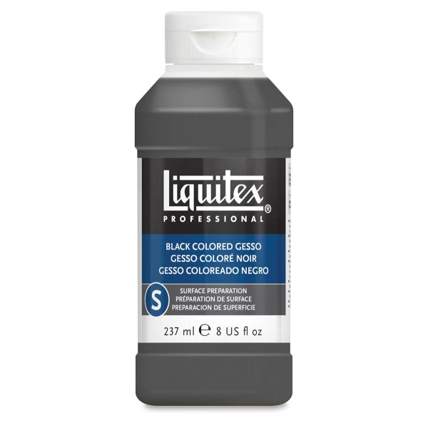 Zwarte gesso Liquitex Black Colored Gesso 237 ml