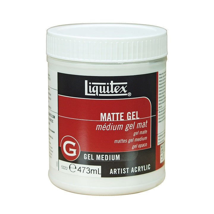 Liquitex gelmedium mat 473 ml