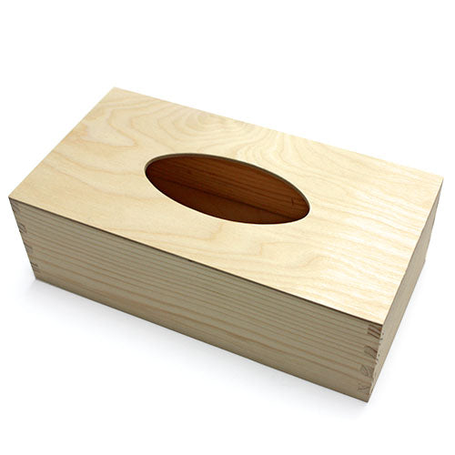 Houten servettendoos voor decoupage 25,5 × 13,5 × 8,5 cm