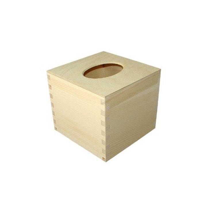 Houten servettendoosje vierkant ARTMiE 13,6 × 13,2 × 13,2 cm