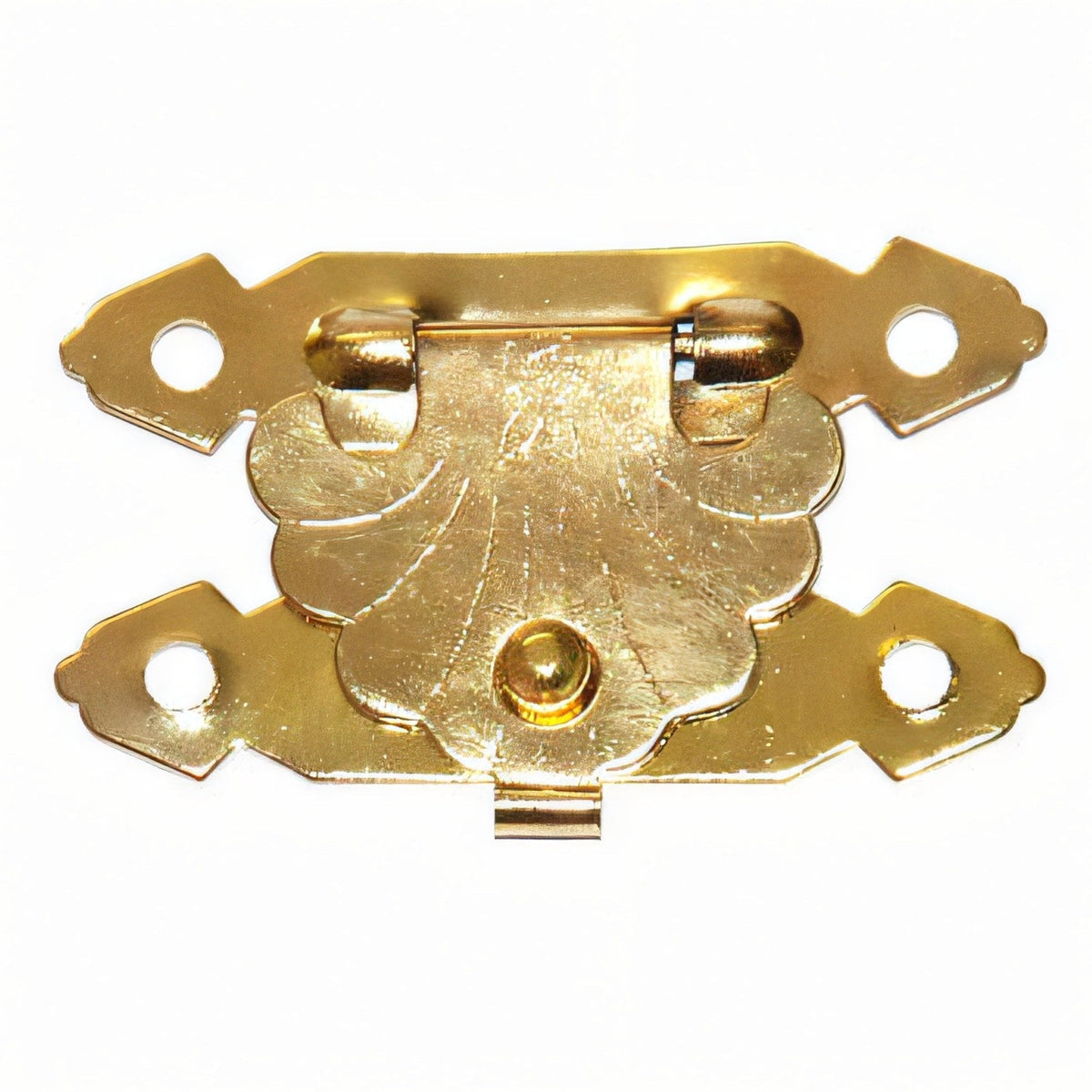 Metalen sluiting goud/messing, 3,8 × 2,4 cm