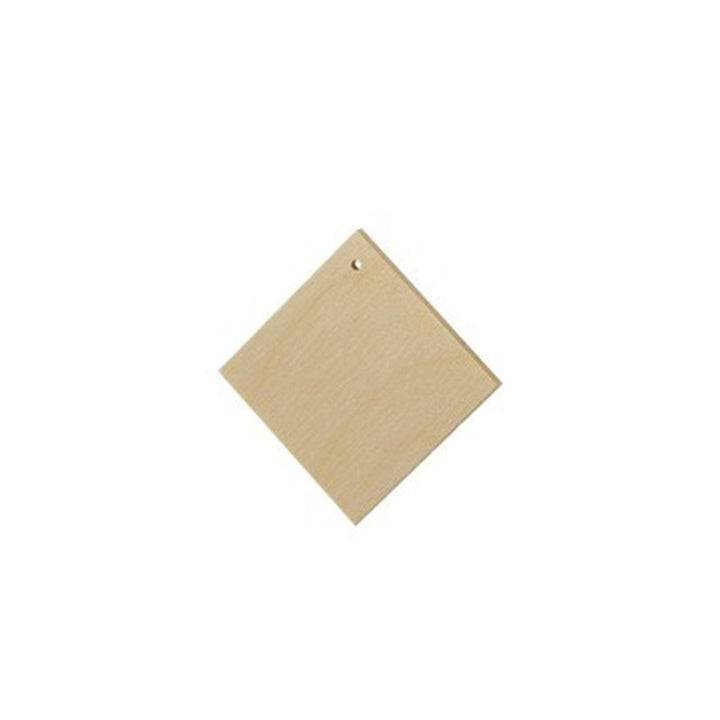 ARTMiE houten hanger vierkant 2 × 2 cm, multiplex 2 mm