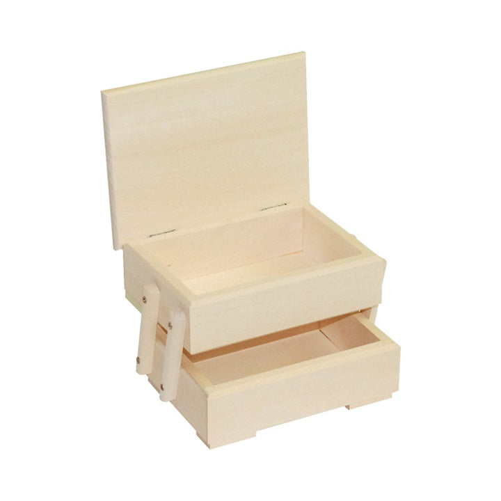 ARTMiE houten sieradenorganizer klein, 14,5 × 10,5 × 9 cm