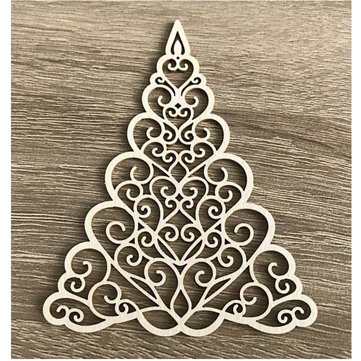 ARTMiE houten kerstboom – lasergesneden