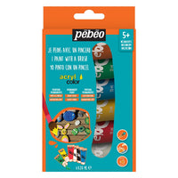 Pébéo Acrylcolor acrylverfset 6 × 20 ml