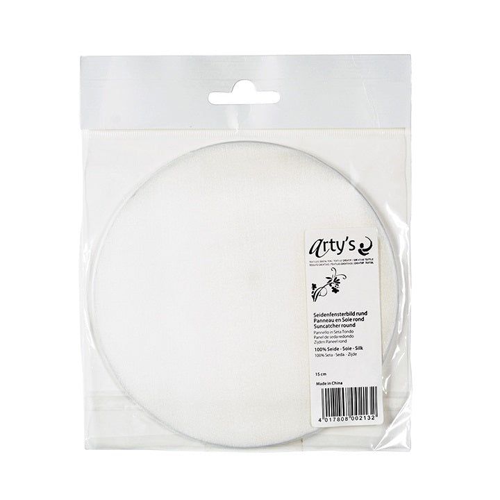 Pébéo zijde Ponge 5 op ring, Ø 20 cm, wit