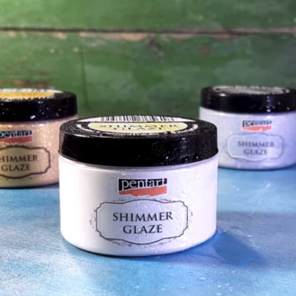 Pentart Shimmer Glaze glinsterend glazuur 150 ml – afbeelding 7