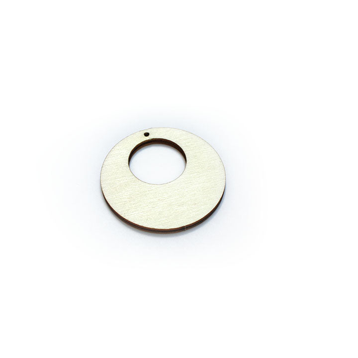 Pentart houten sieradenbasis cirkel 3 – Ø 4 cm