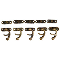 Pentart metalen sluiting voor kistjes, brons 2,8 × 3,3 cm