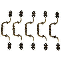 Pentart metalen meubelgrepen brons, 90 × 39 mm, 5 stuks – afbeelding 6