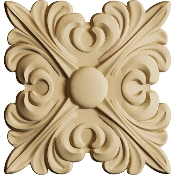 Pentart Elastic Wood houtornament 6 × 6 × 0,6 cm