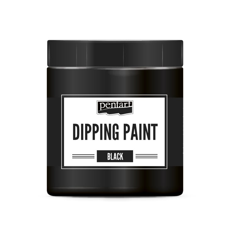 Pentart dompelverf zwart 250 ml