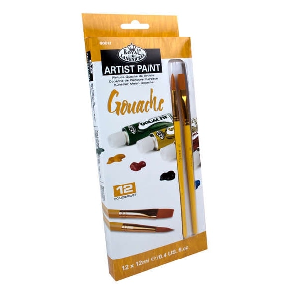 Royal & Langnickel Artist Paint gouache set, 12 × 12 ml