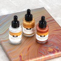 Royal & Langnickel acrylinkt metallic set 3 × 30 ml – afbeelding 3