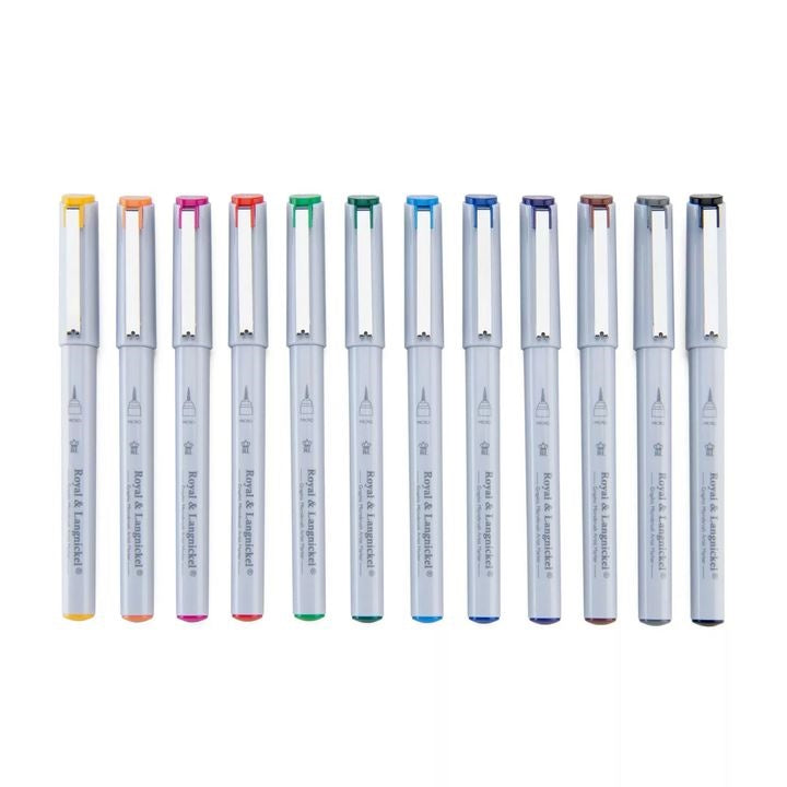 Royal & Langnickel brushpennen, set van 12 stuks – afbeelding 2