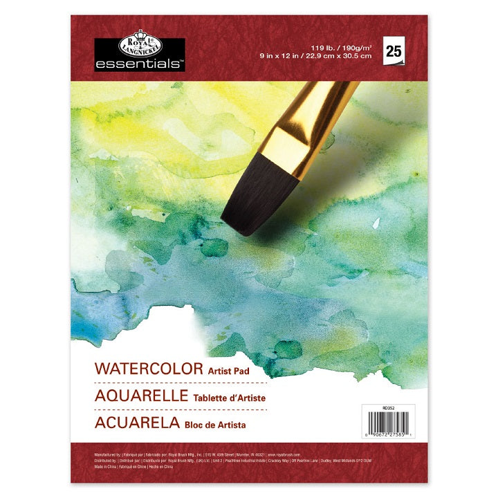 Aquarelblok Royal & Langnickel Artist Pad, 25 vel, 190 g/m²