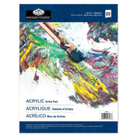 Royal & Langnickel Artist Pad papierblok voor olieverf en acrylverf, 22 vel