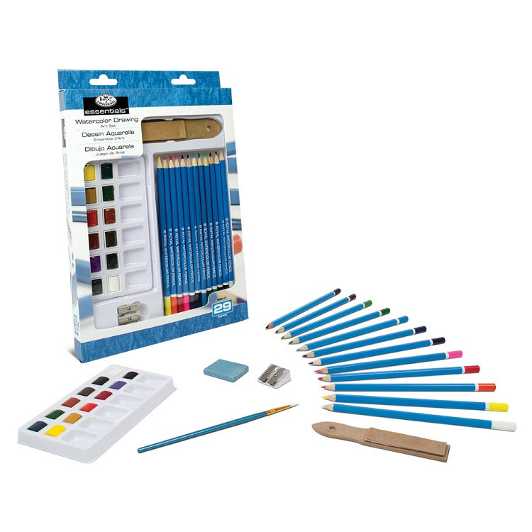 Royal & Langnickel Essentials aquarelset, 29-delig