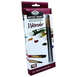 Royal & Langnickel Artist aquarelverf 12 × 12 ml met 2 penselen