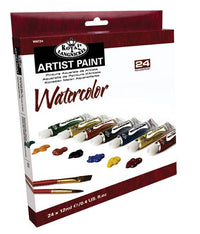 Royal & Langnickel Artist Paint aquarelverfset 24 × 12 ml met penselen