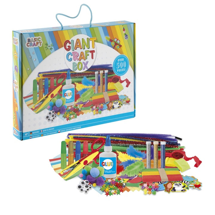 Giant Craft Box knutselset, 500 delen, blauw – afbeelding 2