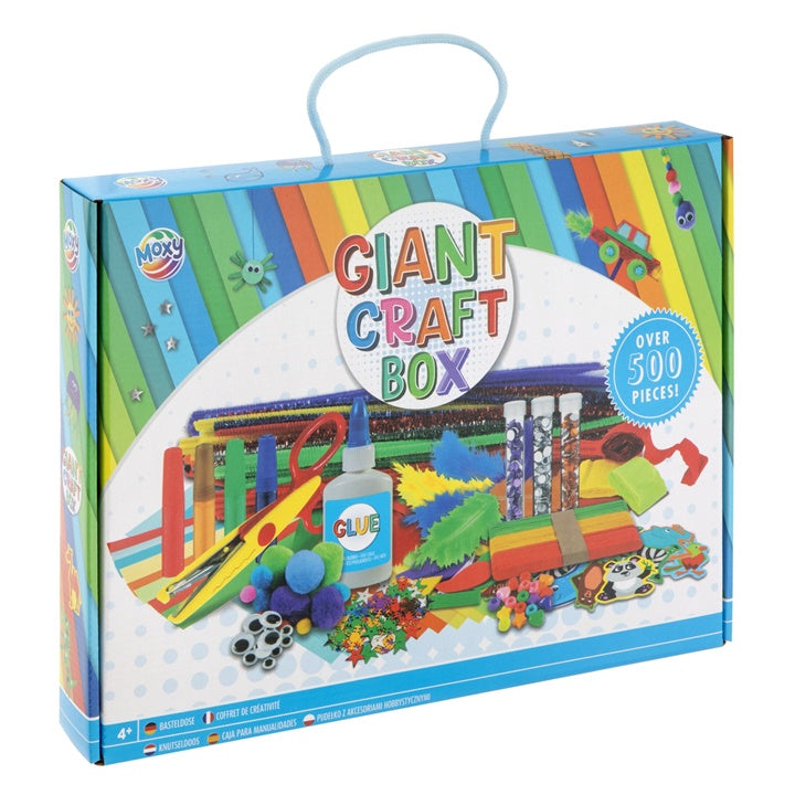 Giant Craft Box knutselset, 500 delen, blauw