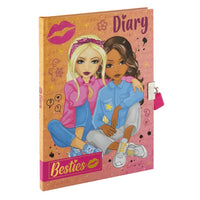 Dagboek met slot BESTIES A5, 60 vel