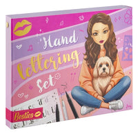 Besties handletteringset met werkboek van 32 pagina’s