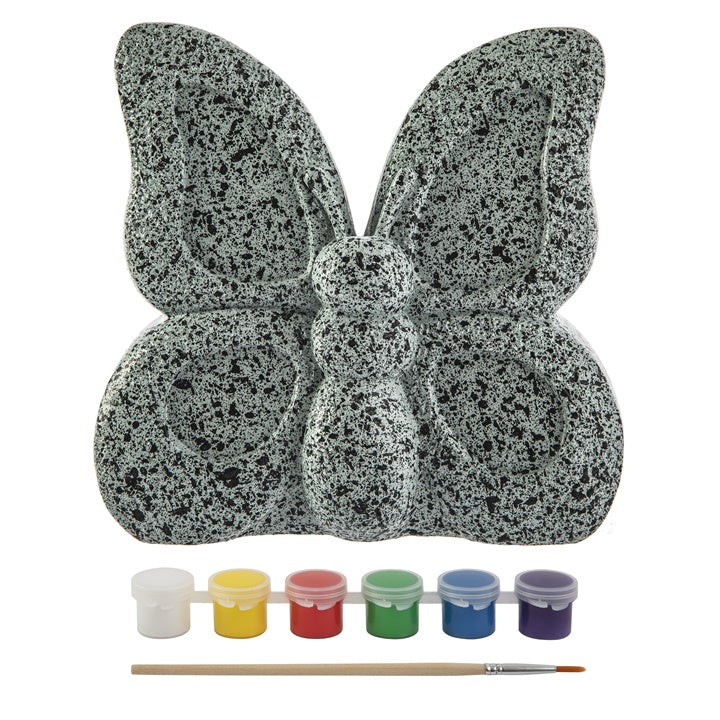 Knutselset stenen schilderen: vlinder van 12 cm – afbeelding 2