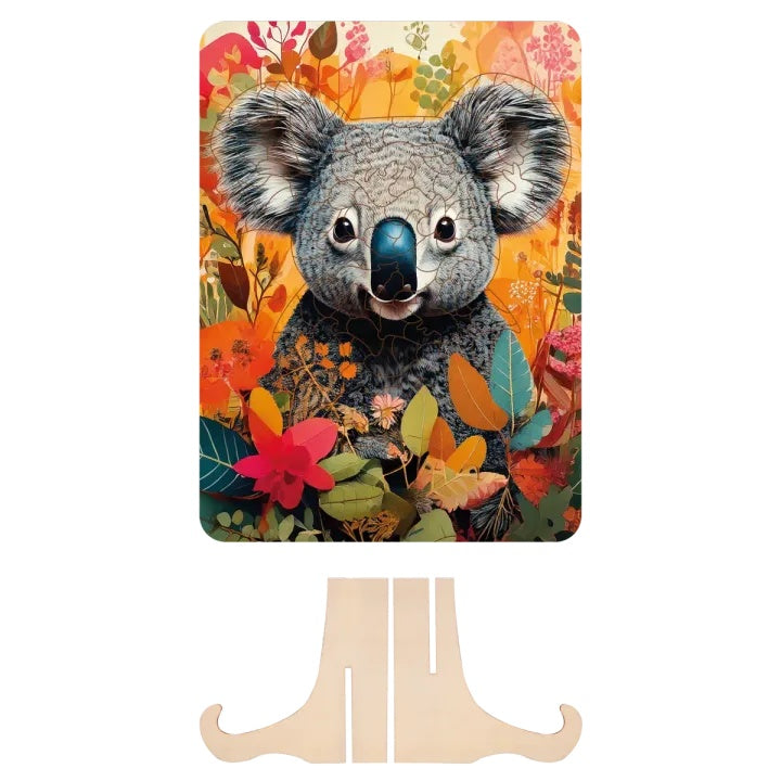Moxy houten puzzel koala, 130 stukjes – afbeelding 4