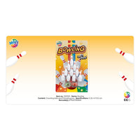 RMS Mini Bowling pocketspel met 10 kegels en 2 ballen – afbeelding 3