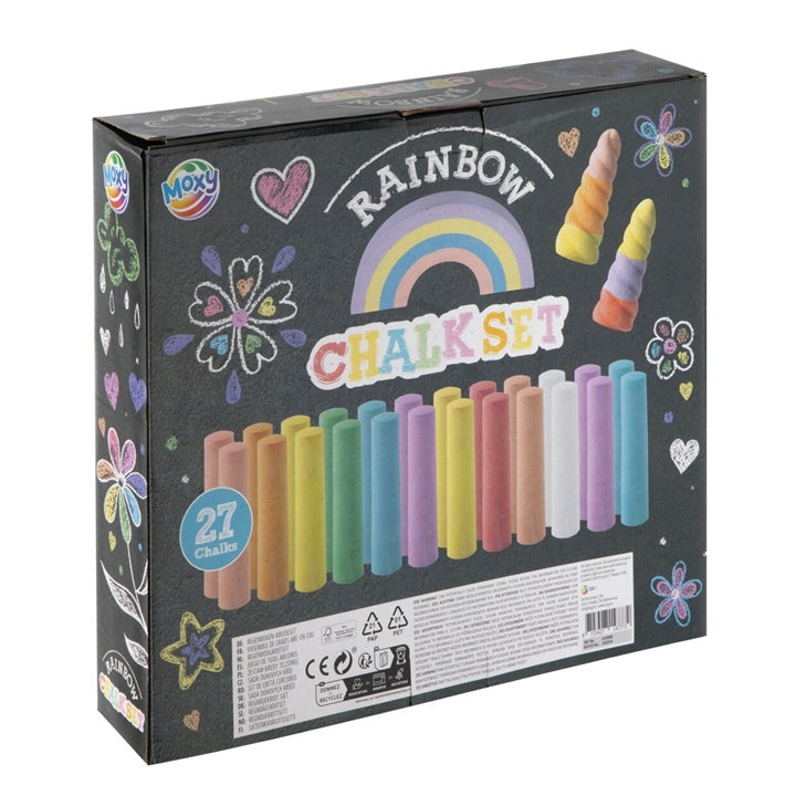RMS stoepkrijt Regenboog, 27 stuks – afbeelding 2