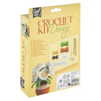 DIY-set voor haken: bloempot met madeliefjes – afbeelding 2