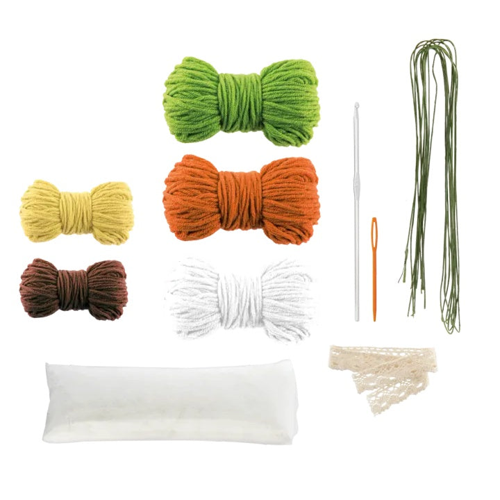 DIY-set voor haken: bloempot met madeliefjes – afbeelding 4