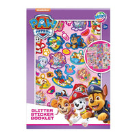 Glitterstickerboek PAW Patrol A5, 340 stickers