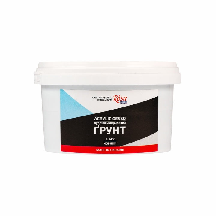 Zwarte gesso ROSA Studio – 280 tot 1.000 ml