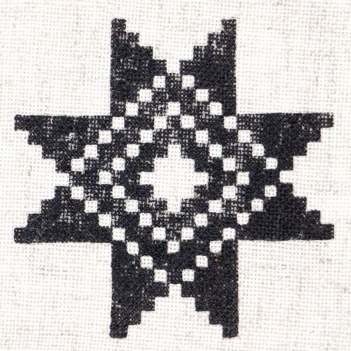 ROSA Talent houten stempel nr. 4 Geometry voor blokdruk – afbeelding 2
