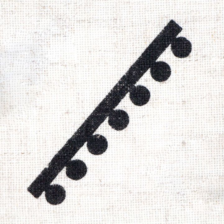 ROSA Talent houten stempel nr. 8 Geometry voor blokdruk – afbeelding 2