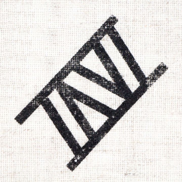 ROSA Talent houten stempel nr. 11 Geometry voor blokdruk – afbeelding 2