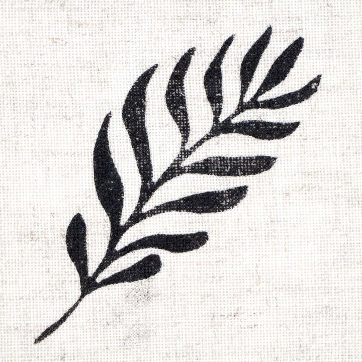 ROSA Talent houten stempel nr. 6 Botanical voor blokdruk – afbeelding 2