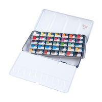 ROSA Gallery Botanical aquarelverfset 35 kleuren in metalen etui – afbeelding 4
