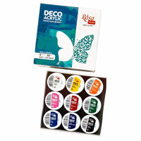Rosa Talent matte acrylverf voor decoratie, set 9 × 20 ml – afbeelding 2