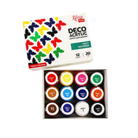 ROSA Talent acrylverfset mat voor decoratie, 12 × 20 ml – afbeelding 2