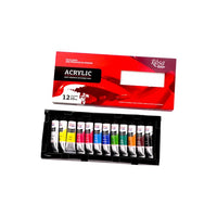 Rosa Studio acrylverfset, 12 × 10 ml – afbeelding 2