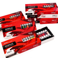 Rosa Studio acrylverfset, 12 × 10 ml – afbeelding 4