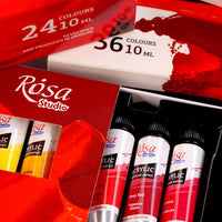 Rosa Studio acrylverfset, 12 × 10 ml – afbeelding 6