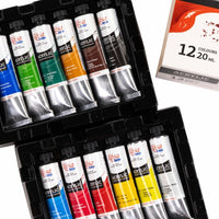 Rosa Studio acrylverfset, 12 × 20 ml – afbeelding 4
