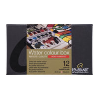Rembrandt aquarelverf Monopigmented, 12 napjes